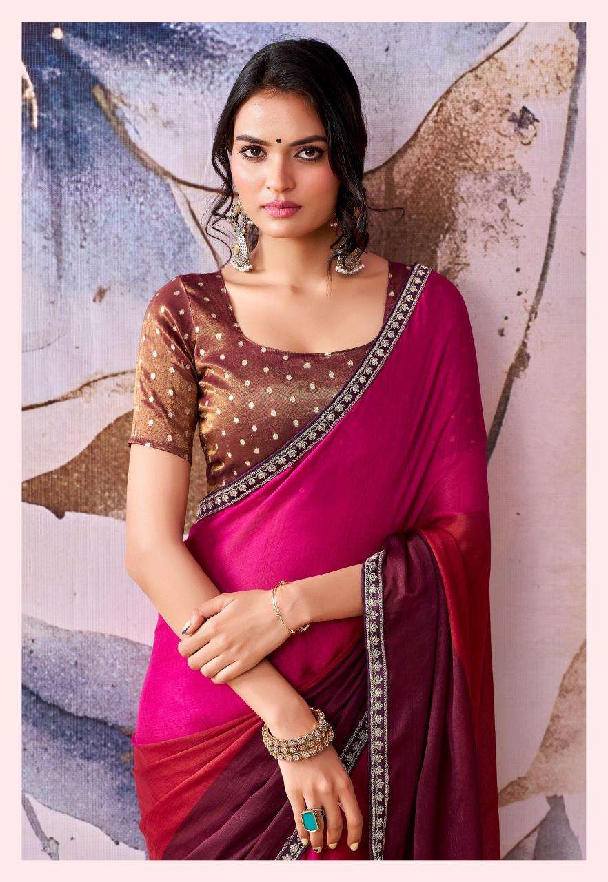 Stavan celebrities chiffon saree market in Kolkata