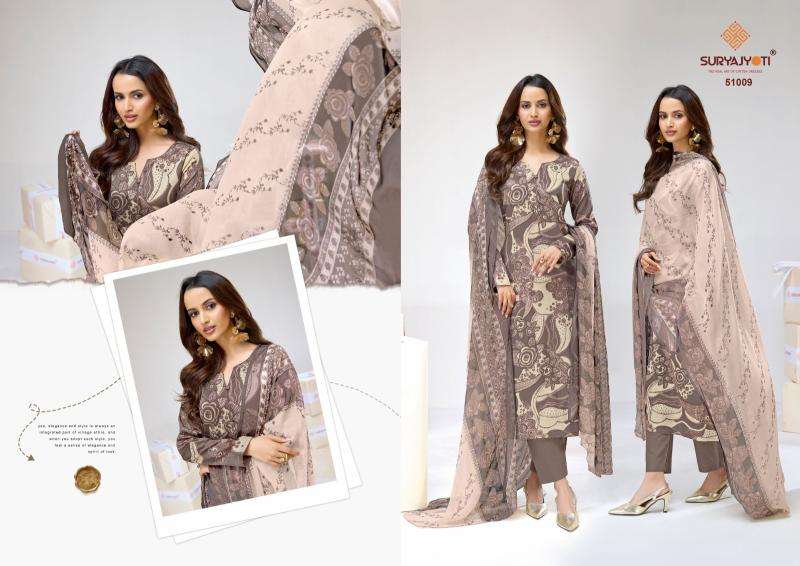 Suryajyoti naisha vol-51 Best dress materials wholesale