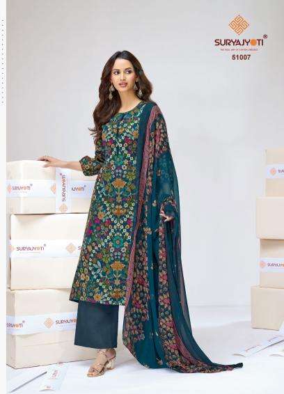 Suryajyoti naisha vol-51 Best dress materials wholesale