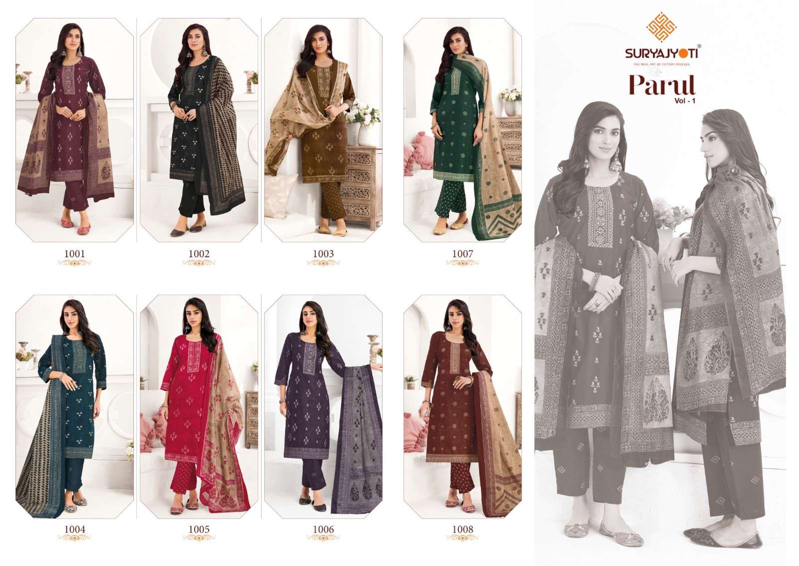 Suryajyoti Parul Vol 1 Wholesale kurti manufacturers in Delhi