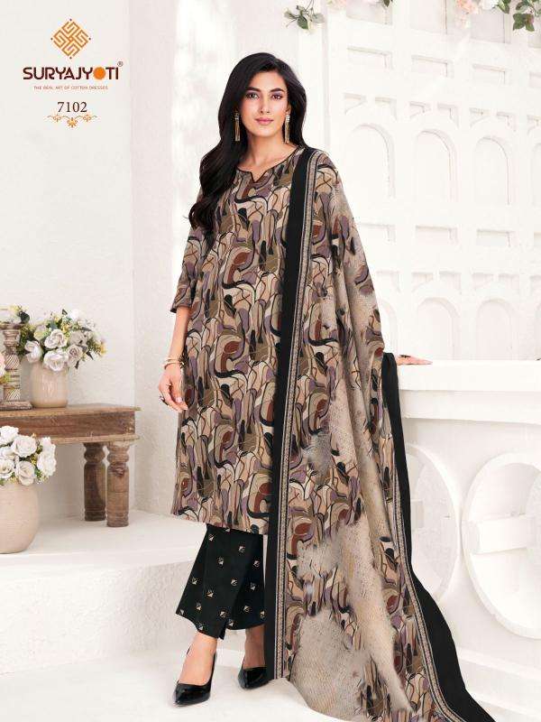 Suryajyoti trendy cotton vol-71 dress material  wholesale in Mumbai