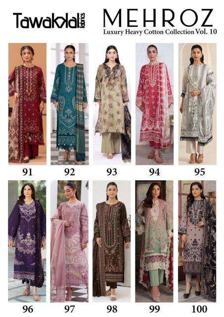 Tawakkal mehroz vol- 10 Salwar Kameez Hyderabad with price