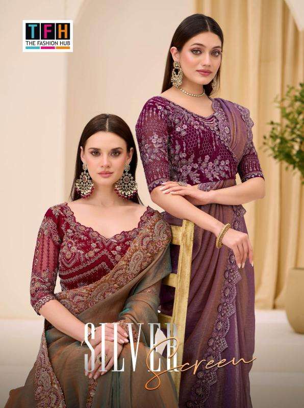 TFH silver screen 23 wholesale saree market in surat with price