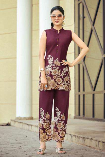 Tipa & tops summer beauty vol 4 coord set Kurti market in Bangalore