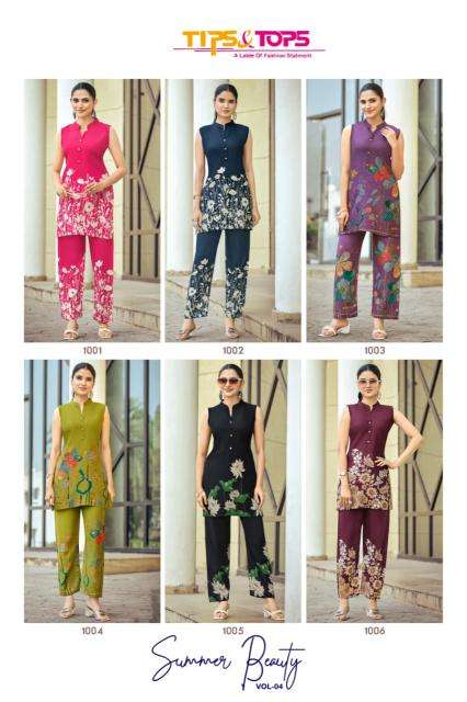 Tipa & tops summer beauty vol 4 coord set Kurti market in Bangalore