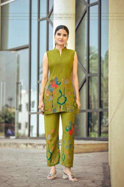 Tipa & tops summer beauty vol 4 coord set Kurti market in Bangalore