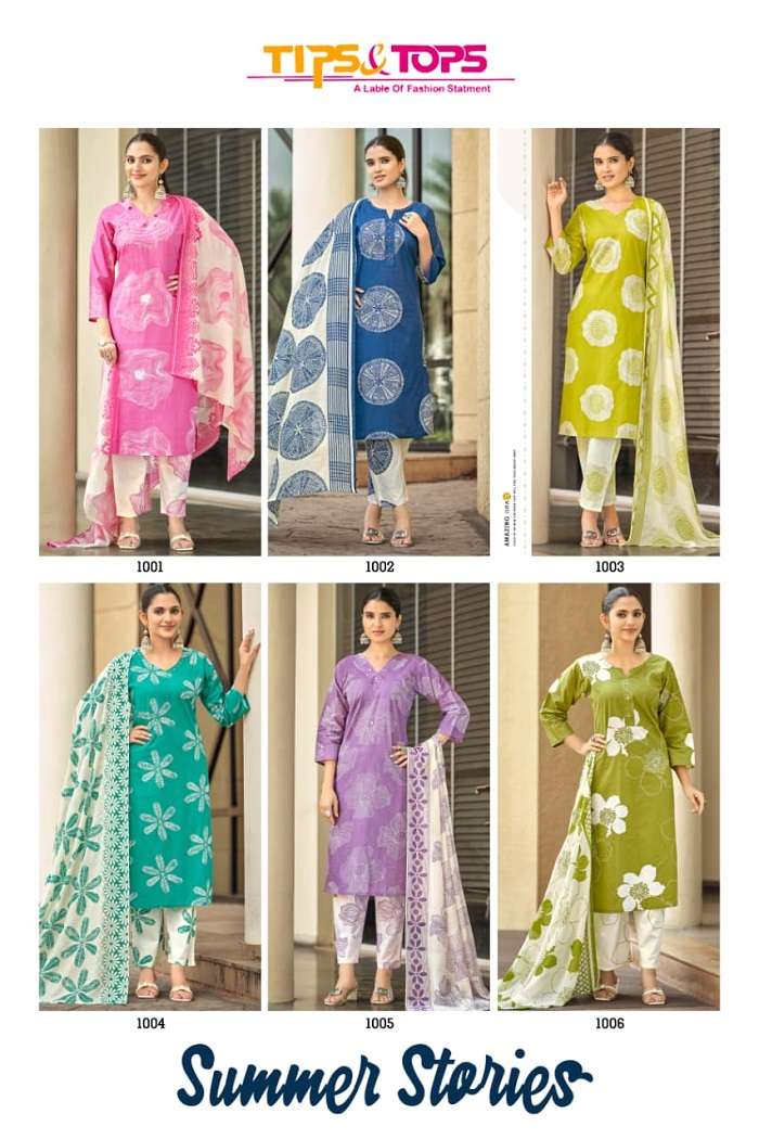 Tips And Tops Summer Stories Kurtis wholesale market in Mumbai