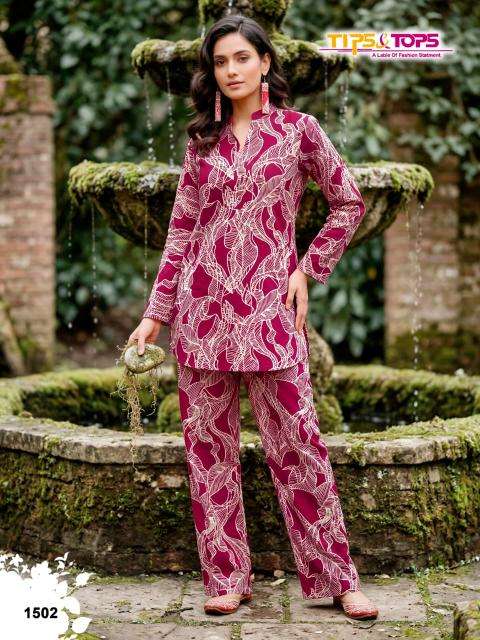 Tips & tops fashion beats vol 15 coord set Kurti wholesale market in Bangalore
