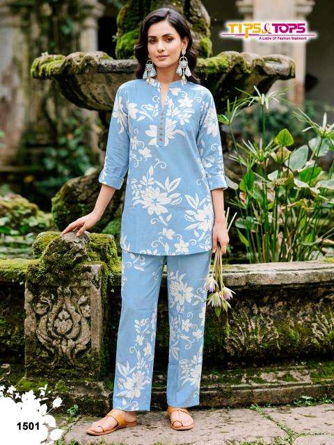 Tips & tops fashion beats vol 15 coord set Kurti wholesale market in Bangalore