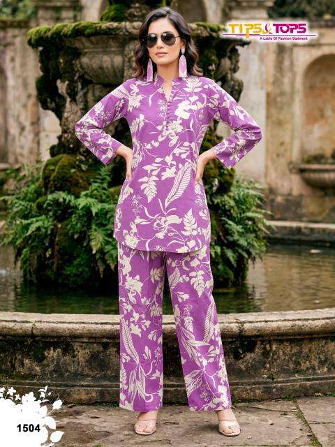 Tips & tops fashion beats vol 15 coord set Kurti wholesale market in Bangalore