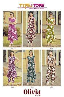 Tips & tops olivia vol 4 coord set Kurti retailers in hydrabad
