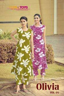 Tips & tops olivia vol 4 coord set Kurti retailers in hydrabad