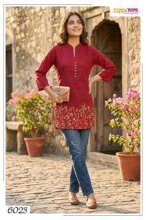 Tips & tops polo Printed kurtis wholesale