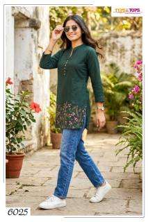 Tips & tops polo Printed kurtis wholesale