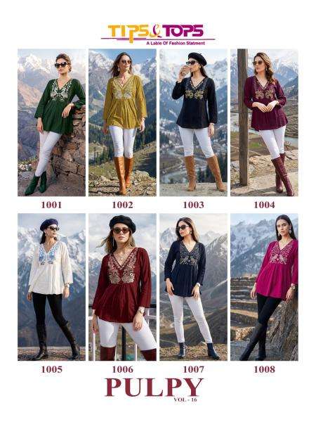 Tips & tops pulpy vol 16 Kurtis for women in Ahmedabad