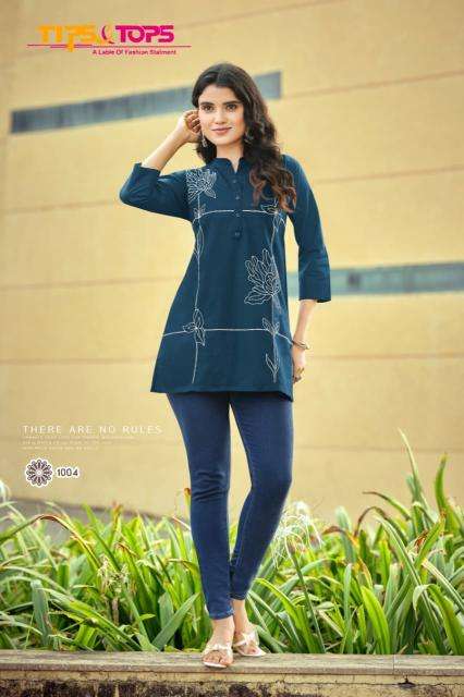 Tips & tops summer Designer kurtis wholesale in Delhi