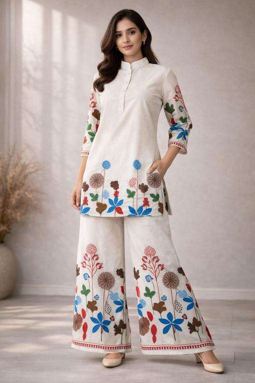 Valerius daman print coord set Kurti wholesalers in Ahmedabad
