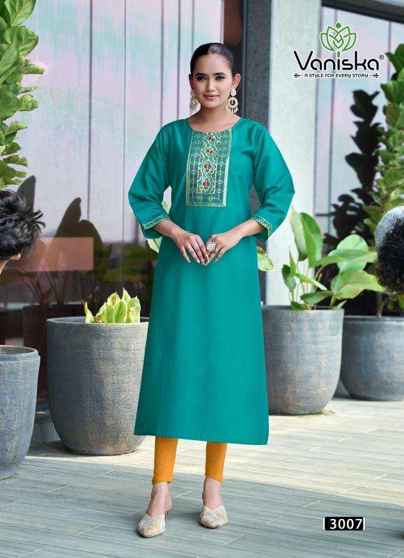 Vaniska five star vol 3 Kurti manufacturers in West Bengal