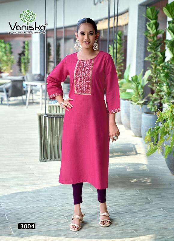 Vaniska five star vol 3 Kurti manufacturers in West Bengal