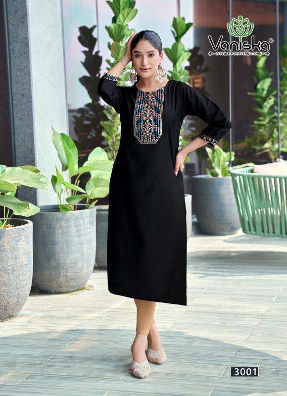 Vaniska five star vol 3 Kurti manufacturers in West Bengal