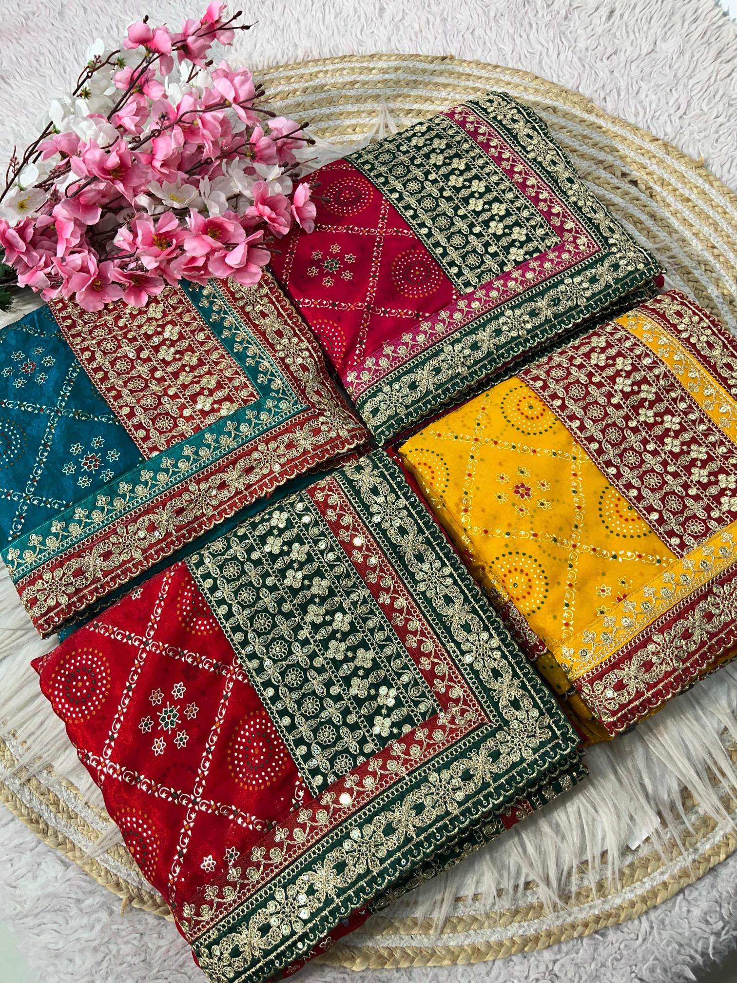 Vinayak bandej Designer sarees in Gujarat