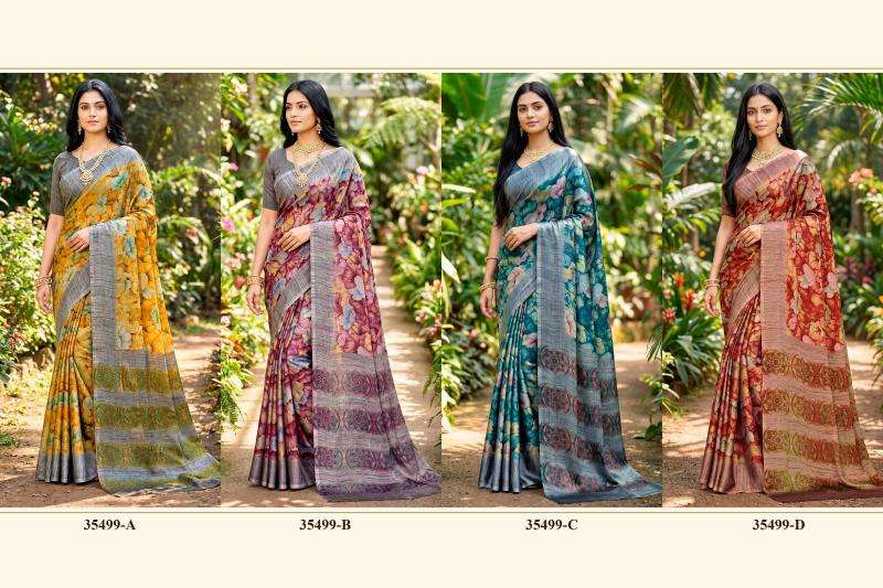 Vipul 35499 julliet chiffon Wholesale saree market in India