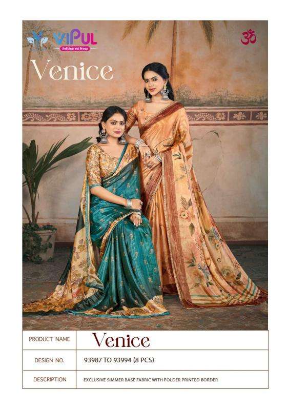 Vipul venice printed Wholesale saree market in Pune