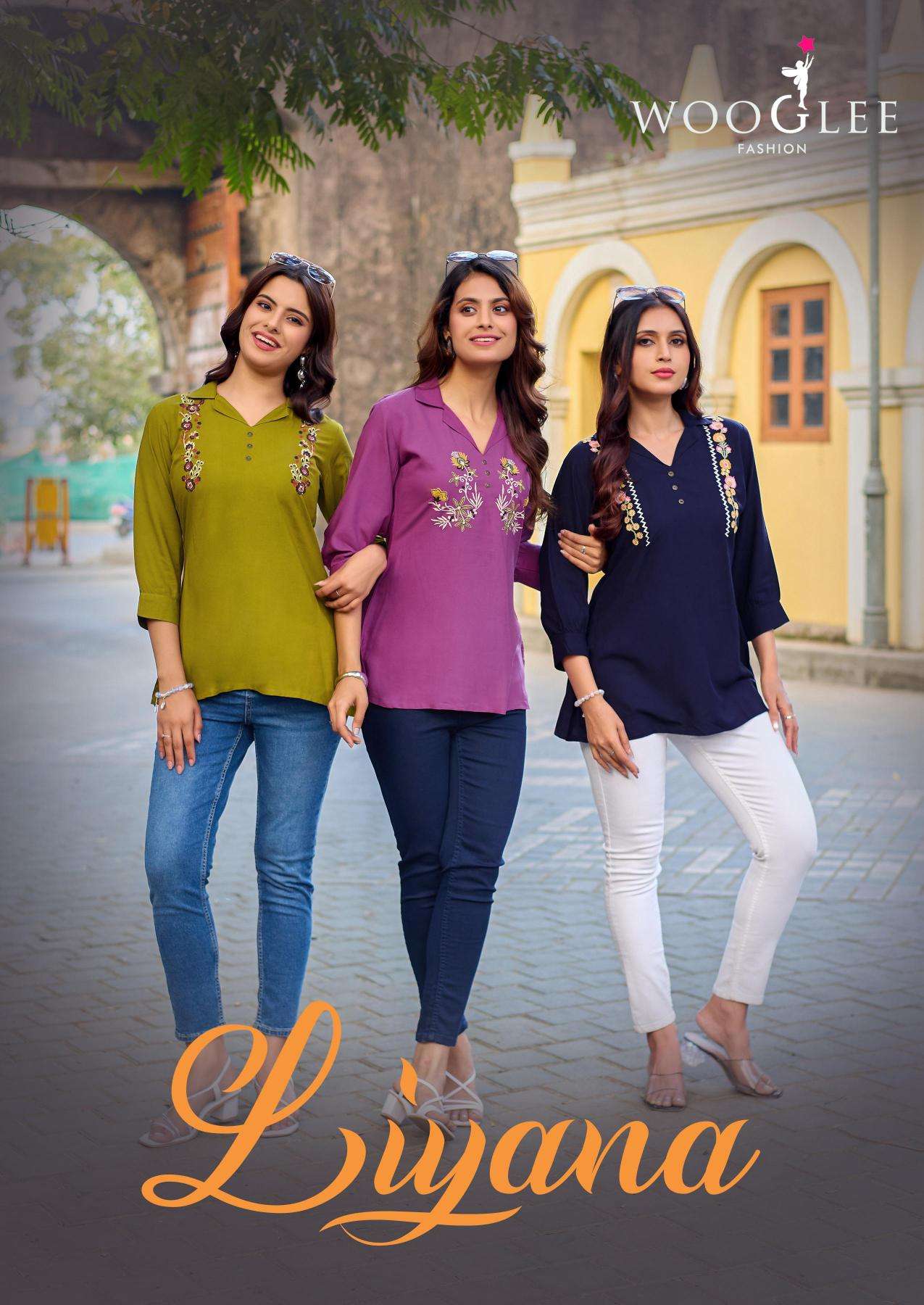 Wooglee liyana short top Wholesale Kurtis in Bangalore