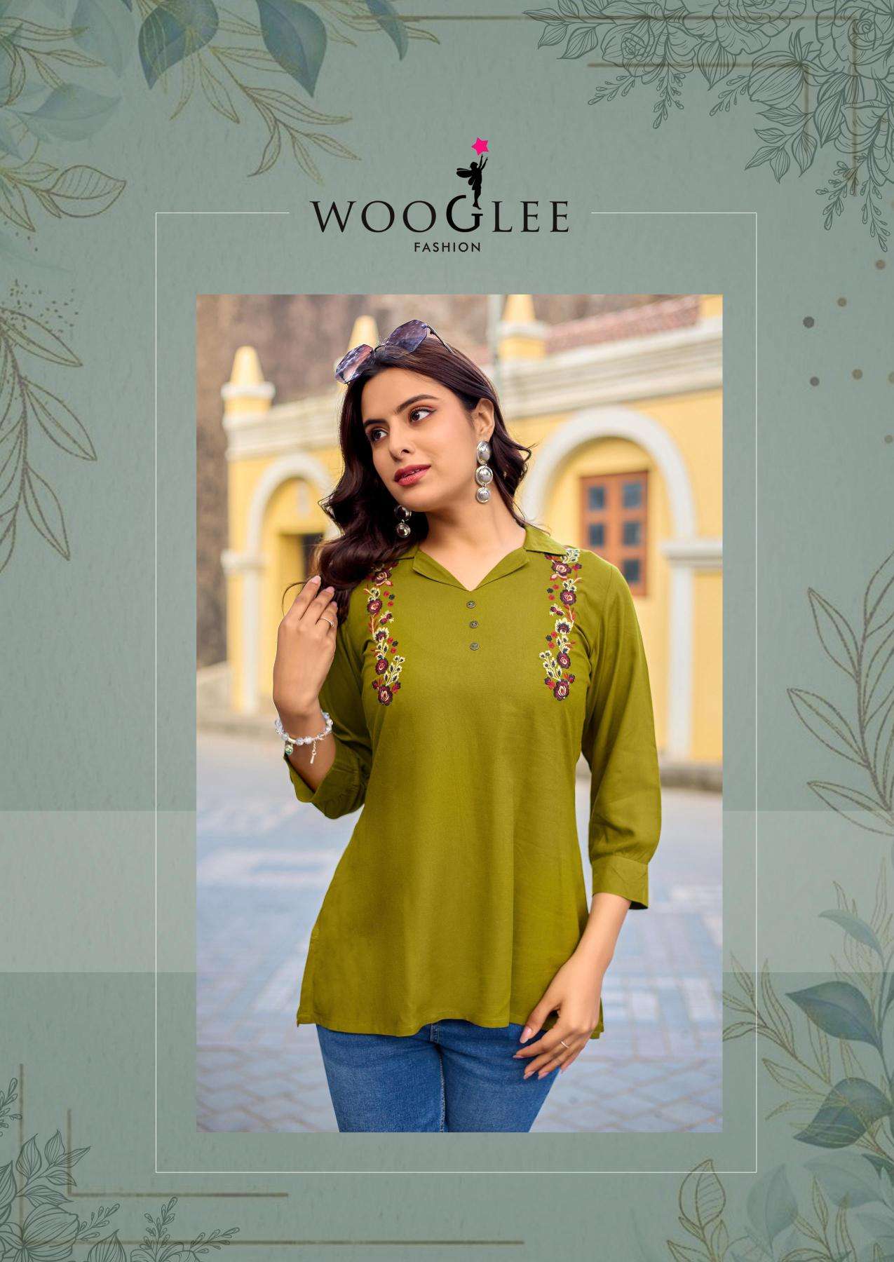 Wooglee liyana short top Wholesale Kurtis in Bangalore