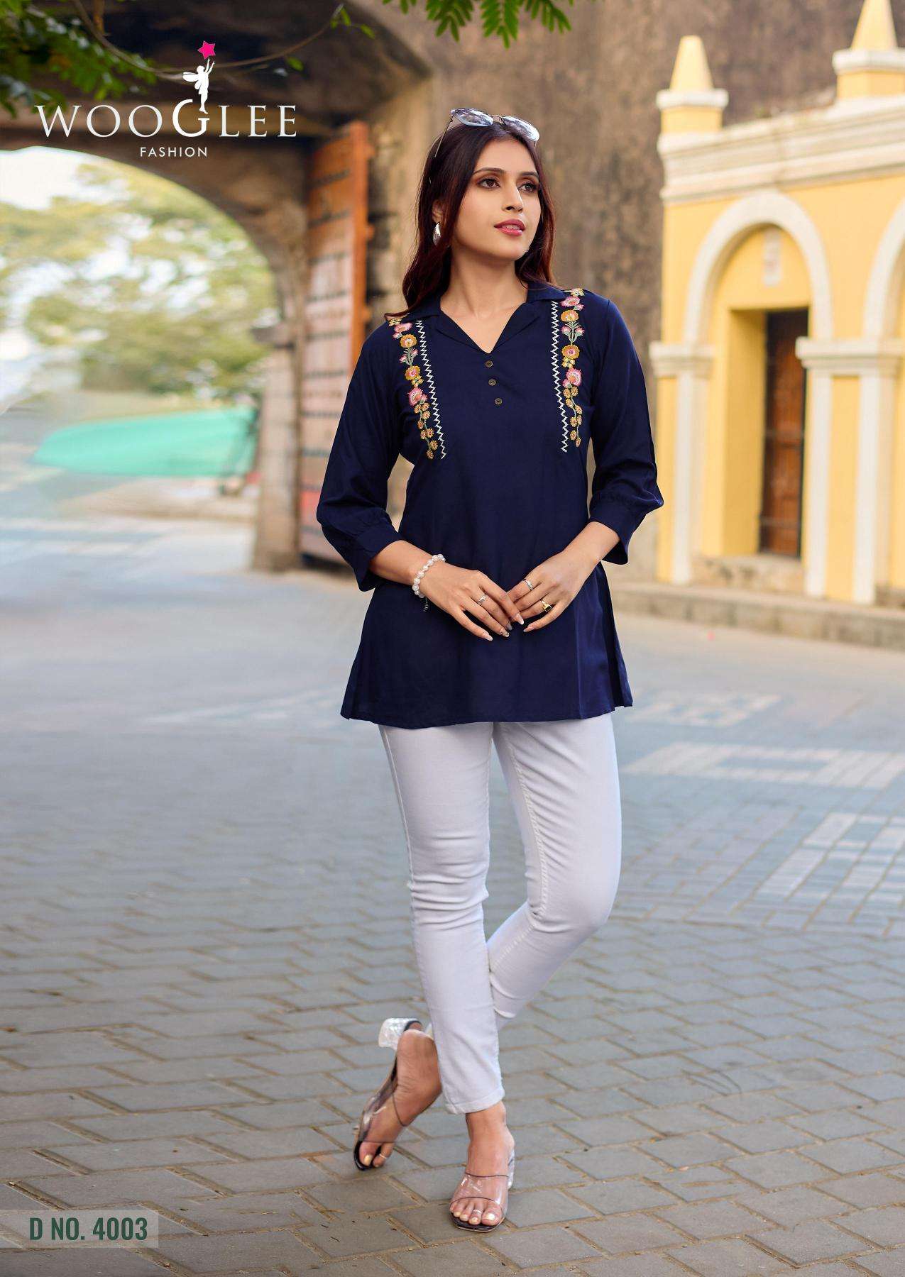 Wooglee liyana short top Wholesale Kurtis in Bangalore