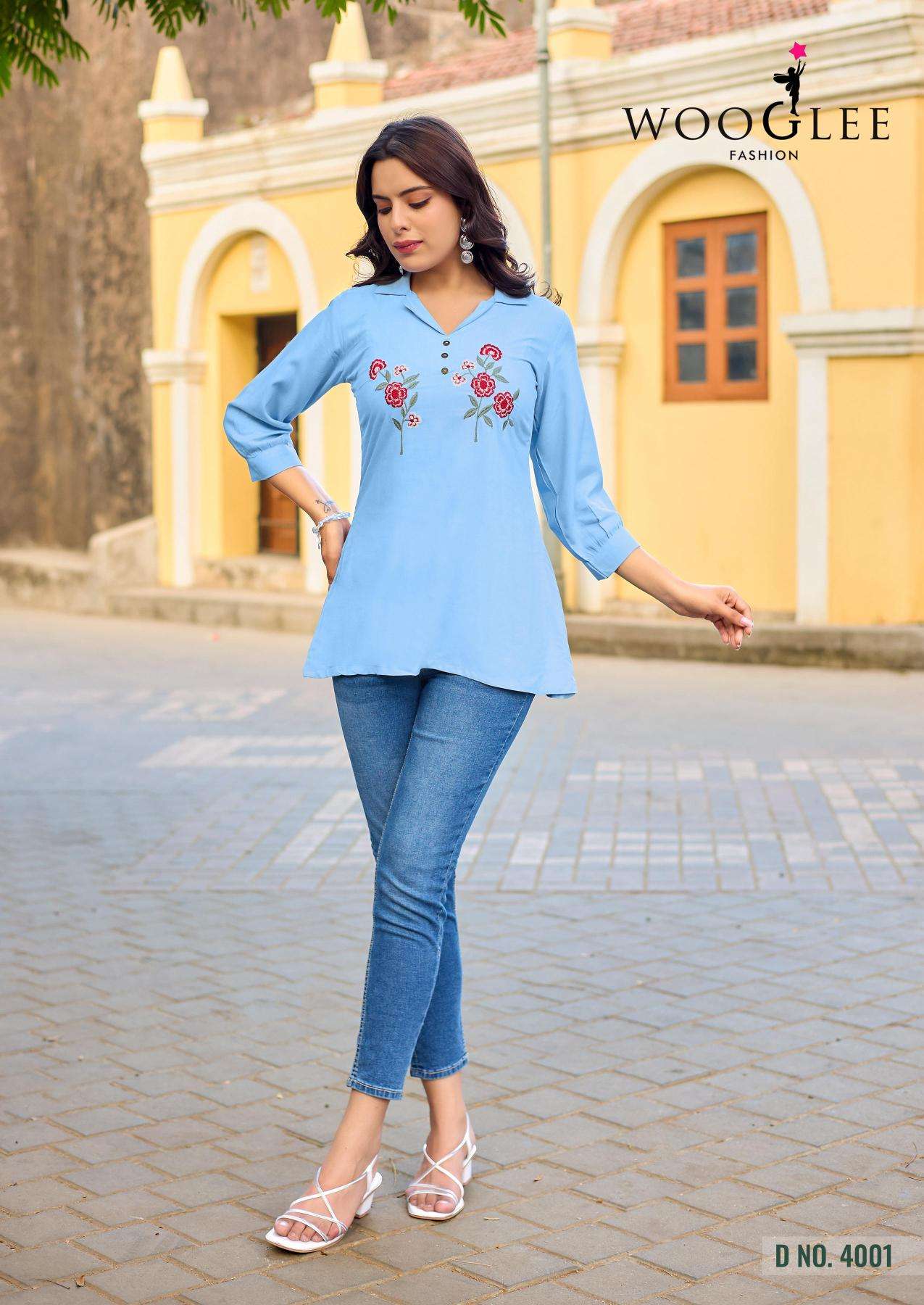 Wooglee liyana short top Wholesale Kurtis in Bangalore