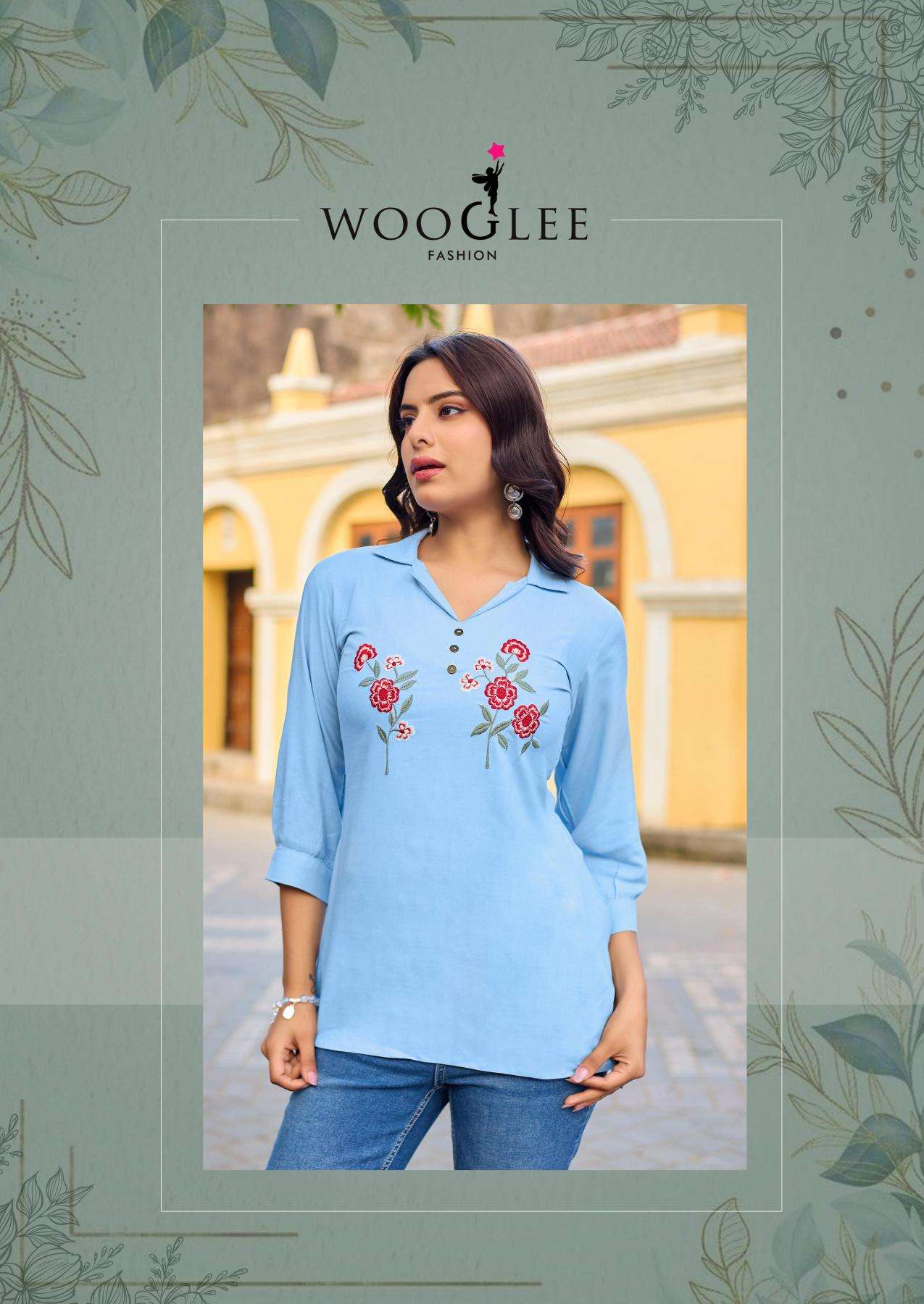 Wooglee liyana short top Wholesale Kurtis in Bangalore