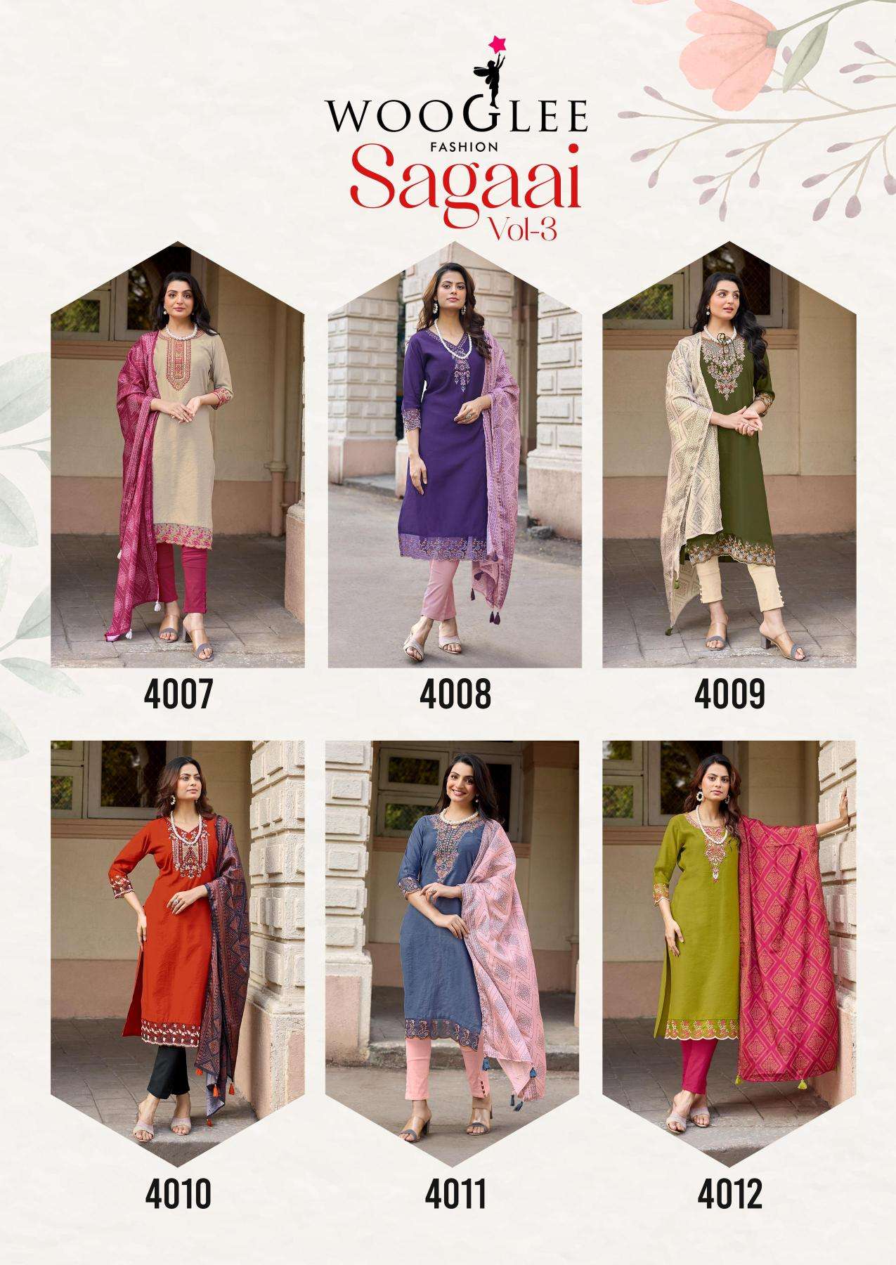 Wooglee sagaai vol 3 Best kurti wholesalers in Mumbai