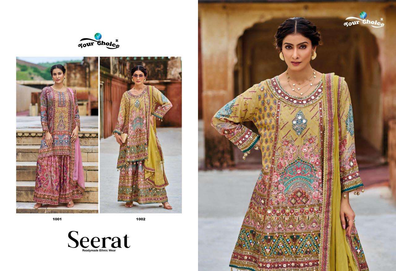 Your choice seerat salwar suits wholesale manufacturers