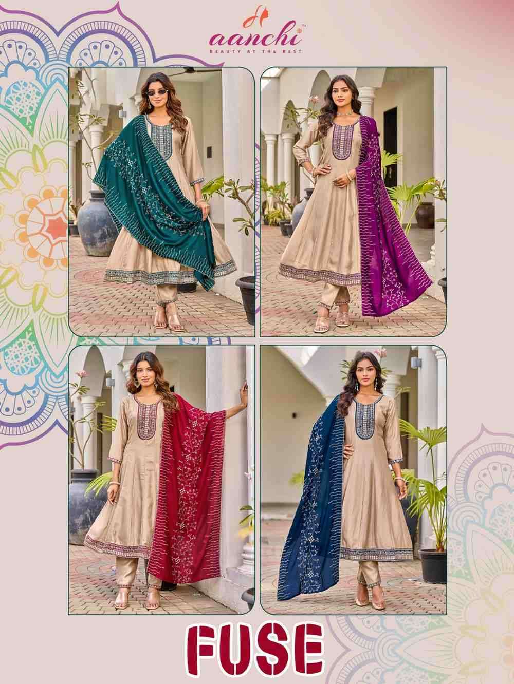 Aanchi Fuse Latest kurti designs for wholesalers