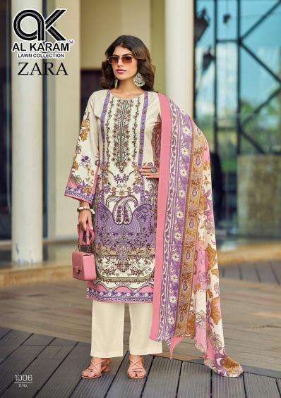Alkaram zara vol-1 wholesale kurti market in surat with price