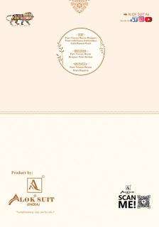 Alok suit 24 carat-5 wholesale dress materials in mumbai with price