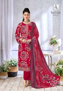Alok suit turkish-9 dress material wholesale in kolkata