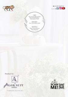 Alok suit turkish-9 dress material wholesale in kolkata