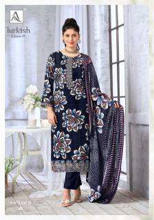 Alok suit turkish-9 dress material wholesale in kolkata