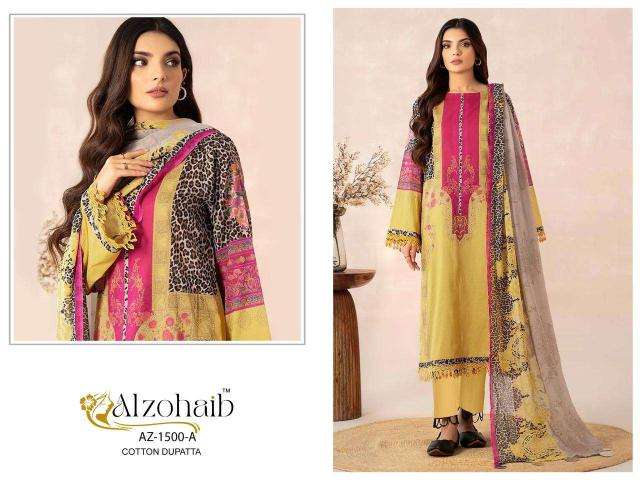 Alzohaib Az-1492 salwar suits market in hyderabad