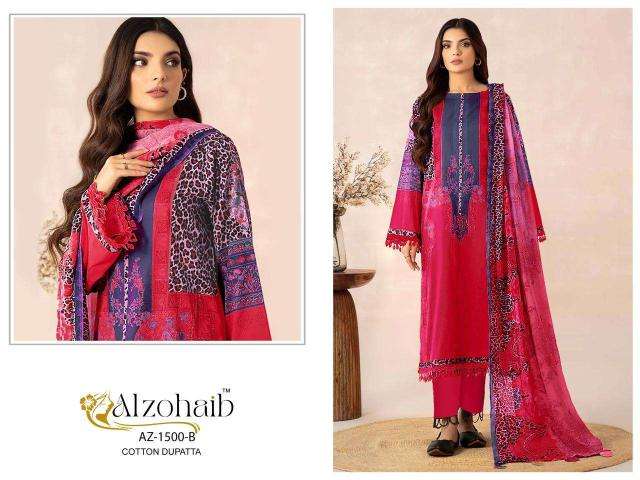 Alzohaib Az-1492 salwar suits market in hyderabad