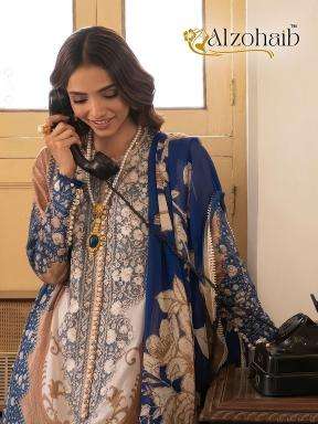 Alzohaib D No-1361 salwar suits wholesale market in hyderabad
