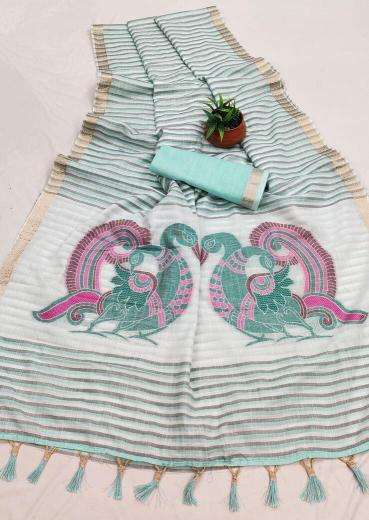 Anupama arya linen Bulk saree dealer in Gujarat