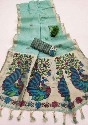 Anupama muga cotton wholesale saree market in ahmedabad with price online shopping