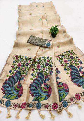 Anupama muga cotton wholesale saree market in ahmedabad with price online shopping