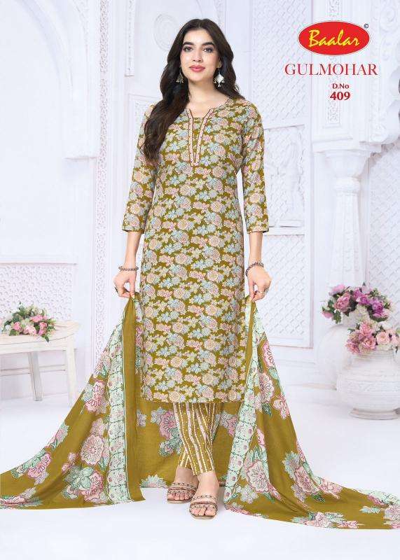 Baalar gulmohar vol-4 wholesale dress material market in pune with price