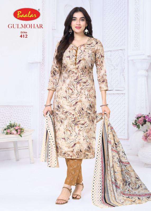 Baalar gulmohar vol-4 wholesale dress material market in pune with price