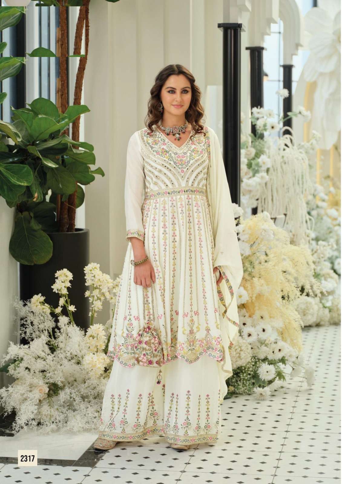 Barbie Hit Black And White Kurti wholesalers in India