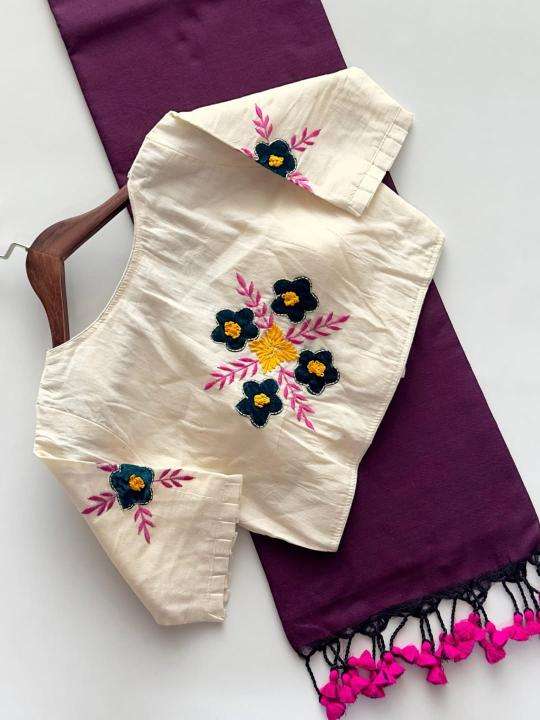 Blousewala cotton online wholesale saree market in surat with price